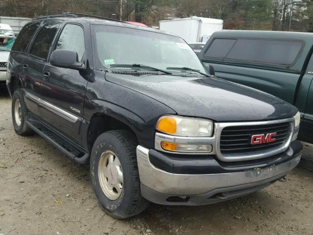 1GKEK13TX1J268971 - 2001 GMC YUKON BLACK photo 1