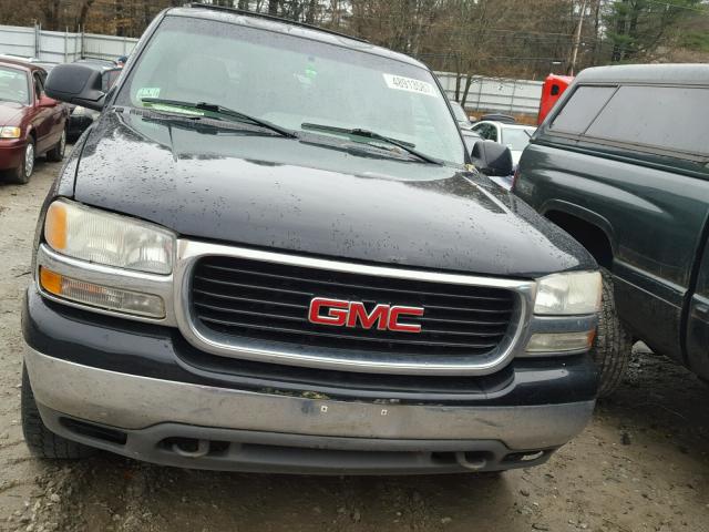 1GKEK13TX1J268971 - 2001 GMC YUKON BLACK photo 9