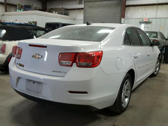 1G11B5SL6FF302121 - 2015 CHEVROLET MALIBU LS WHITE photo 4