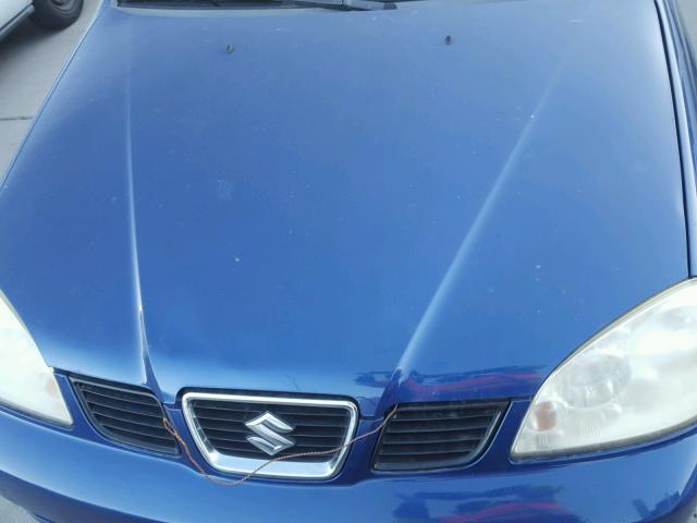 KL5JJ56Z65K152189 - 2005 SUZUKI FORENZA LX BLUE photo 7