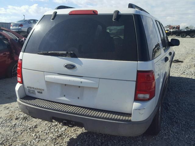 1FMZU63K83UB33402 - 2003 FORD EXPLORER X WHITE photo 4