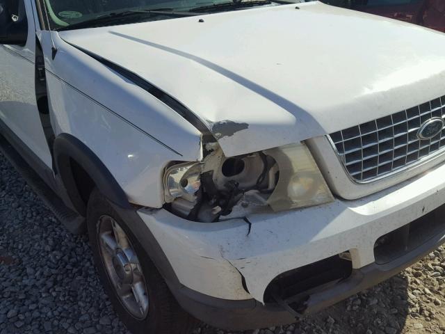 1FMZU63K83UB33402 - 2003 FORD EXPLORER X WHITE photo 9