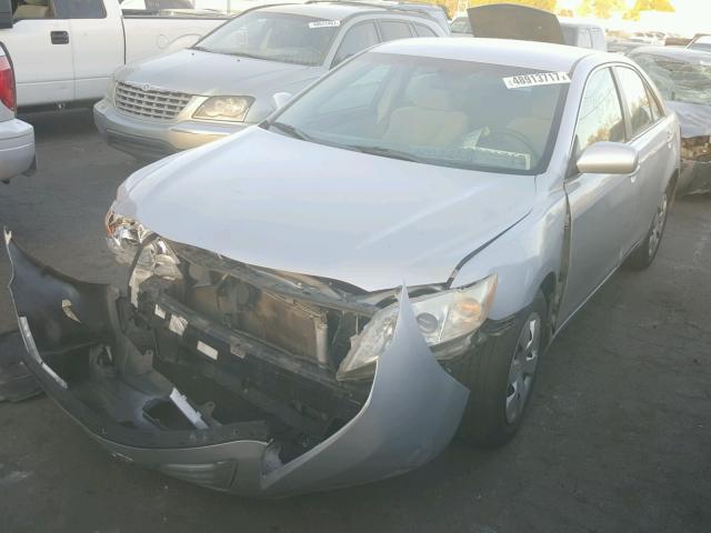 JTNBE46K973079845 - 2007 TOYOTA CAMRY NEW SILVER photo 2