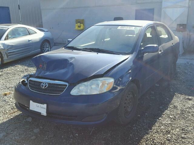 1NXBR32E86Z751028 - 2006 TOYOTA COROLLA CE BLUE photo 2