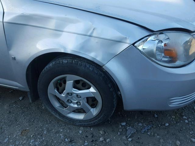 1G2AL18F587115646 - 2008 PONTIAC G5 SILVER photo 9