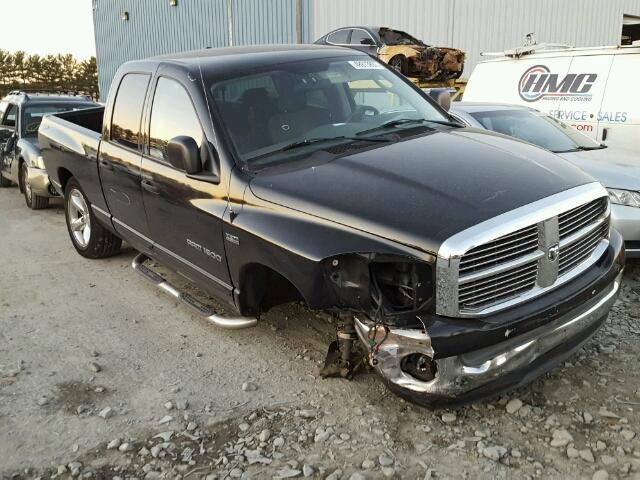 1D7HU18246S631811 - 2006 DODGE RAM 1500 S BLACK photo 9