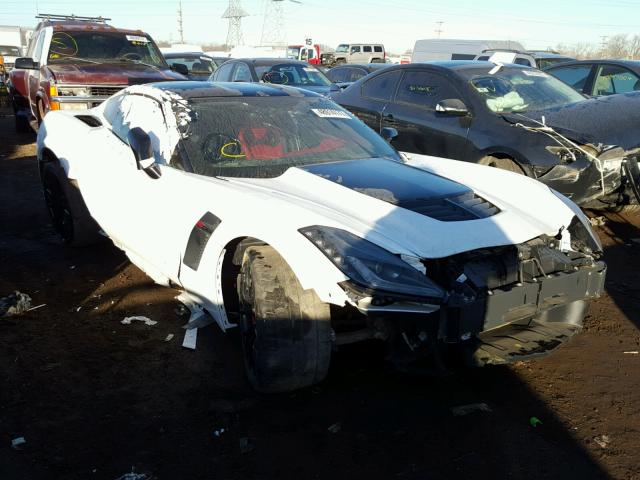 1G1YT2D69G5607668 - 2016 CHEVROLET CORVETTE 3 WHITE photo 1