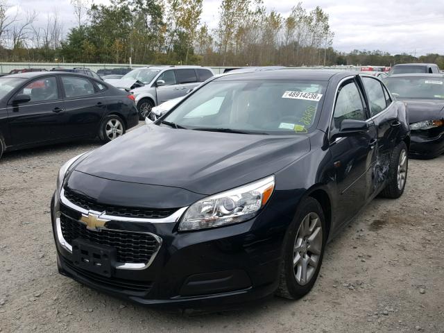 1G11C5SL4FF342467 - 2015 CHEVROLET MALIBU 1LT BLACK photo 2