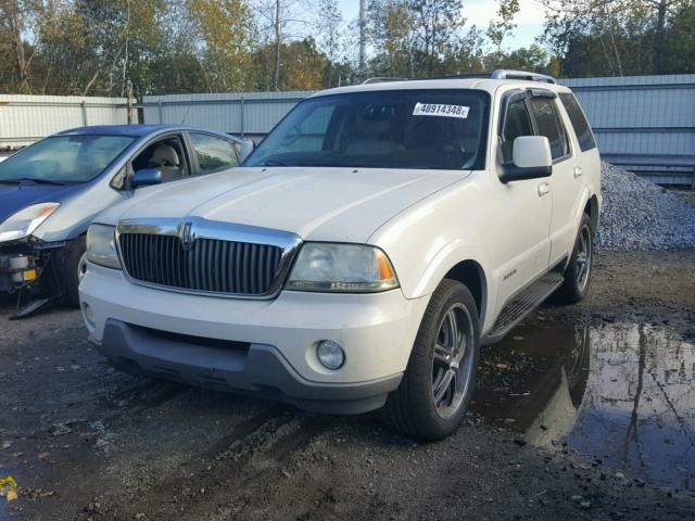 5LMEU78H93ZJ35905 - 2003 LINCOLN AVIATOR 白色 照片 2