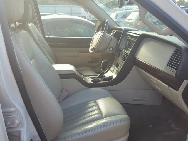 5LMEU78H93ZJ35905 - 2003 LINCOLN AVIATOR 白色 照片 5