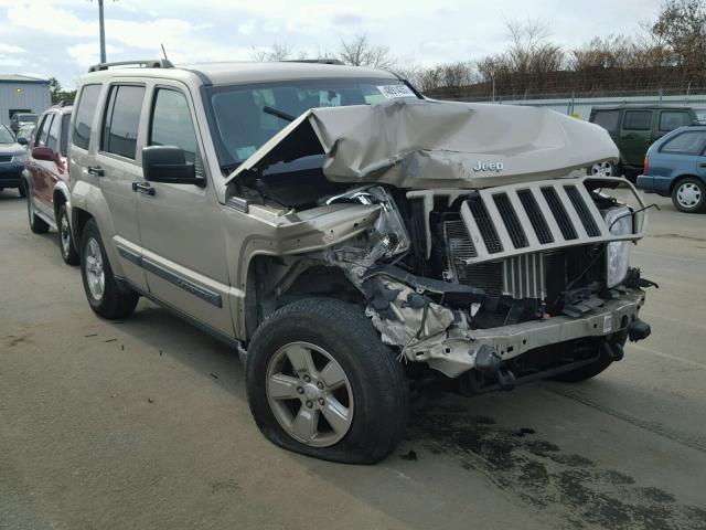 1J4PN2GK6AW164252 - 2010 JEEP LIBERTY SP GOLD photo 1