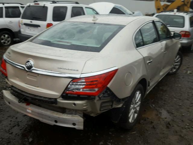 1G4GB5GR9EF224832 - 2014 BUICK LACROSSE TAN photo 4