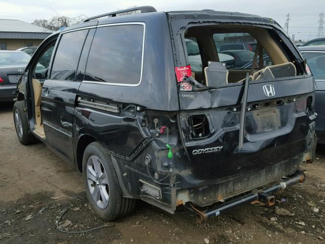 5FNRL38979B010638 - 2009 HONDA ODYSSEY TO BLACK photo 3