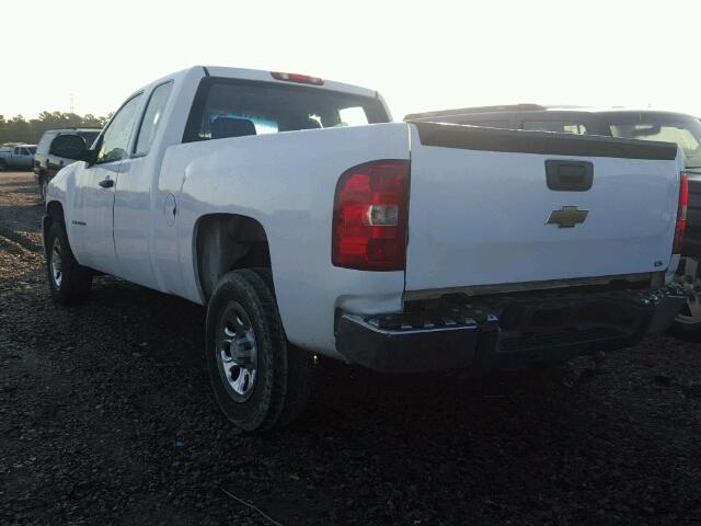 1GCEC19J58Z227626 - 2008 CHEVROLET SILVERADO WHITE photo 3