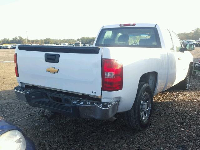 1GCEC19J58Z227626 - 2008 CHEVROLET SILVERADO WHITE photo 4