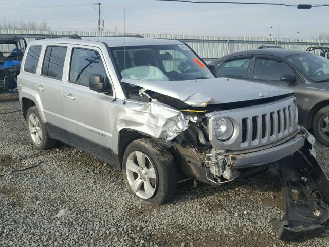 1C4NJRFB5CD570153 - 2012 JEEP PATRIOT LA SILVER photo 1