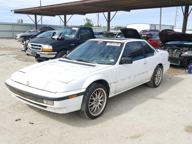 JHMBA4124MC001961 - 1991 HONDA PRELUDE 2. WHITE photo 2