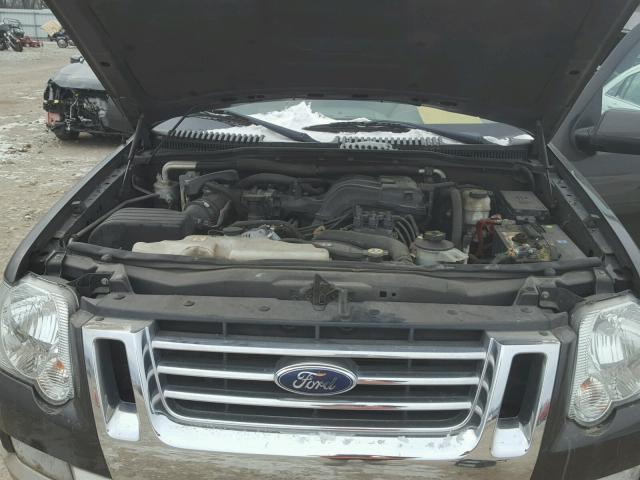 1FMEU74E57UB11439 - 2007 FORD EXPLORER E BROWN photo 7