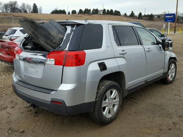 2GKALSEK3D6128641 - 2013 GMC TERRAIN SL GRAY photo 4