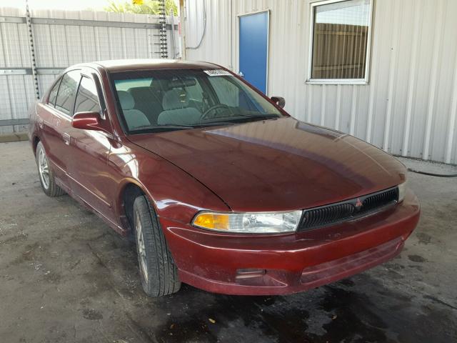 4A3AA46GN2E131842 - 2002 MITSUBISHI GALANT ES MAROON photo 1