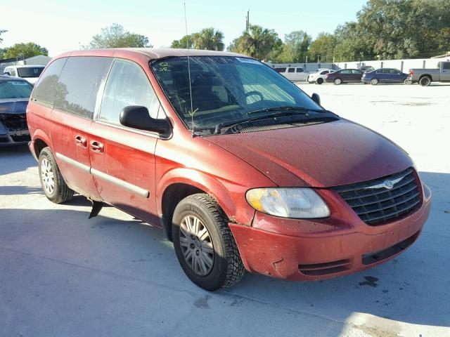 1A4GP45R16B682967 - 2006 CHRYSLER TOWN & COU 栗色 照片 1