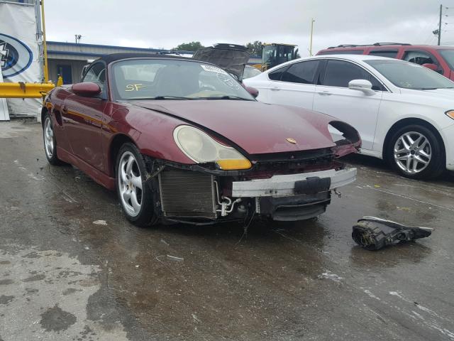 WP0CB2988YU661663 - 2000 PORSCHE BOXSTER S MAROON photo 1