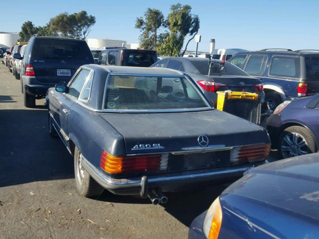 10704412014539 - 1973 MERCEDES-BENZ 450SL BLUE photo 3