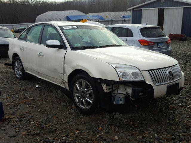 1MEHM42WX9G622365 - 2009 MERCURY SABLE PREM WHITE photo 1