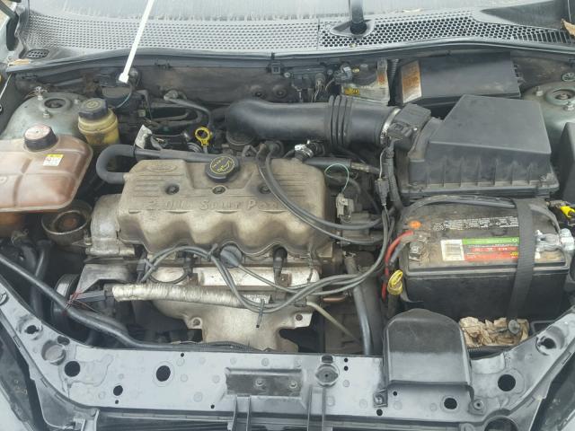 1FAHP34P73W329163 - 2003 FORD FOCUS SE GREEN photo 7