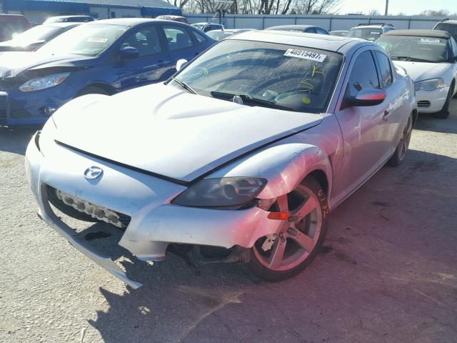 JM1FE173940116904 - 2004 MAZDA RX8 Plata foto 2