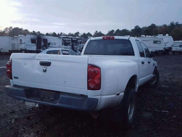 3D7ML48A58G227288 - 2008 DODGE RAM 3500 S WHITE photo 4