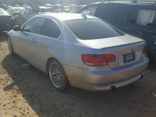 WBAWB73587P032360 - 2007 BMW 335 I SILVER photo 3