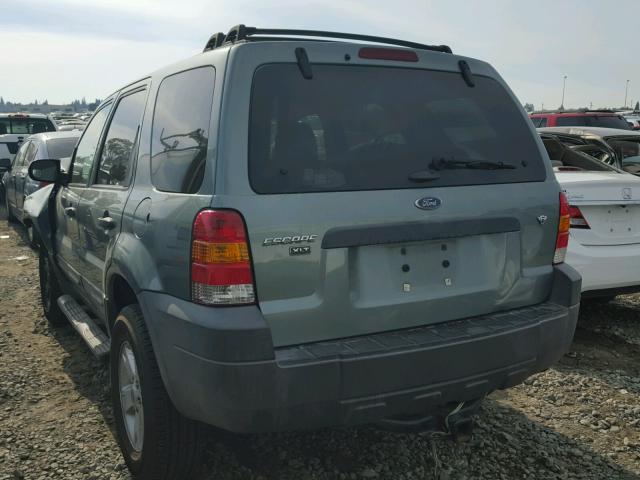 1FMYU03197KB58925 - 2007 FORD ESCAPE XLT GREEN photo 3