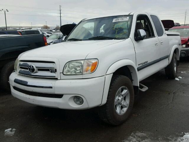 5TBBT44136S478910 - 2006 TOYOTA TUNDRA ACC WHITE photo 2