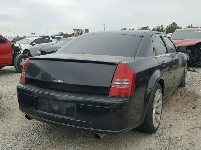 2C3LA73W56H470214 - 2006 CHRYSLER 300C SRT-8 BLACK photo 4