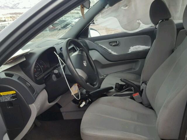 KMHDU4AD5AU022080 - 2010 HYUNDAI ELANTRA BL GRAY photo 5