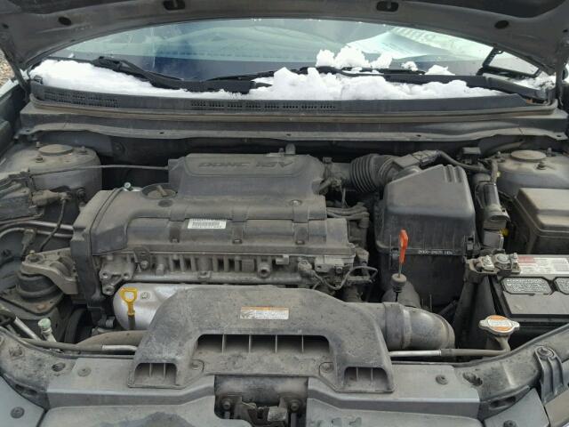 KMHDU4AD5AU022080 - 2010 HYUNDAI ELANTRA BL GRAY photo 7