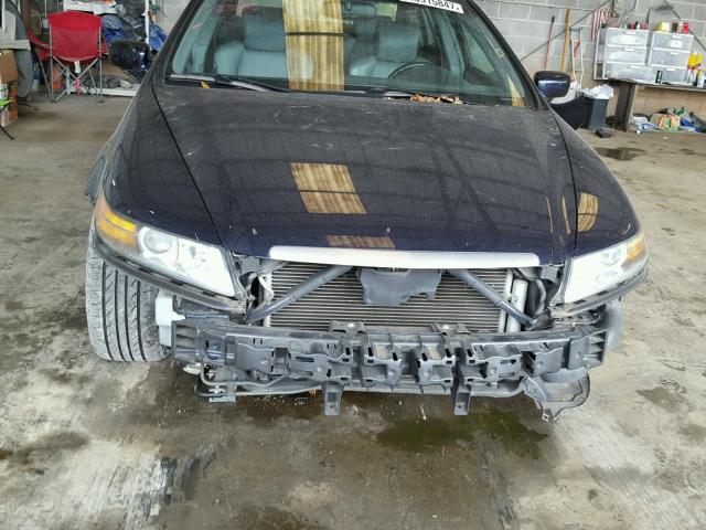 19UUA662X4A034975 - 2004 ACURA TL BLUE photo 9