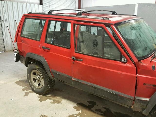 1J4FJ68S3RL218553 - 1994 JEEP CHEROKEE S RED photo 10