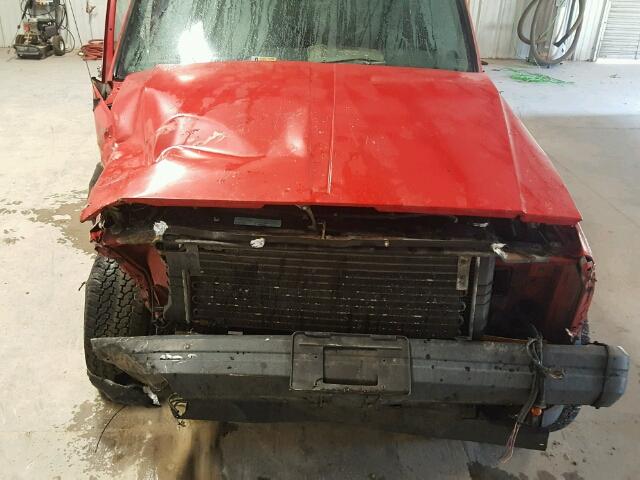 1J4FJ68S3RL218553 - 1994 JEEP CHEROKEE S RED photo 7