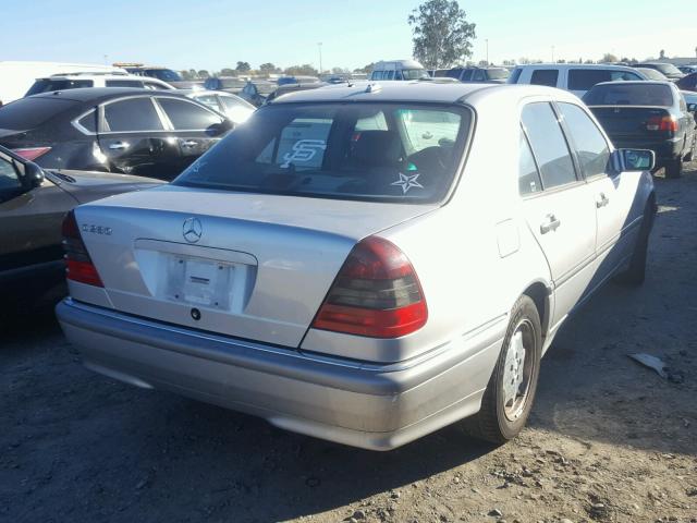 WDBHA29G4YA837401 - 2000 MERCEDES-BENZ C 280 WHITE photo 4