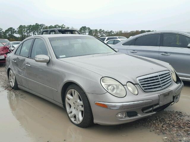 WDBUF70J03A240423 - 2003 MERCEDES-BENZ E 500 GRAY photo 1