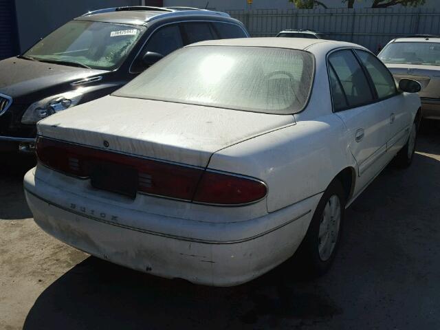 2G4WS52JX11175686 - 2001 BUICK CENTURY CU WHITE photo 4