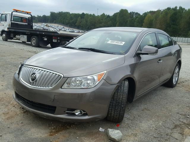 1G4GC5EG6AF301908 - 2010 BUICK LACROSSE C GOLD photo 2