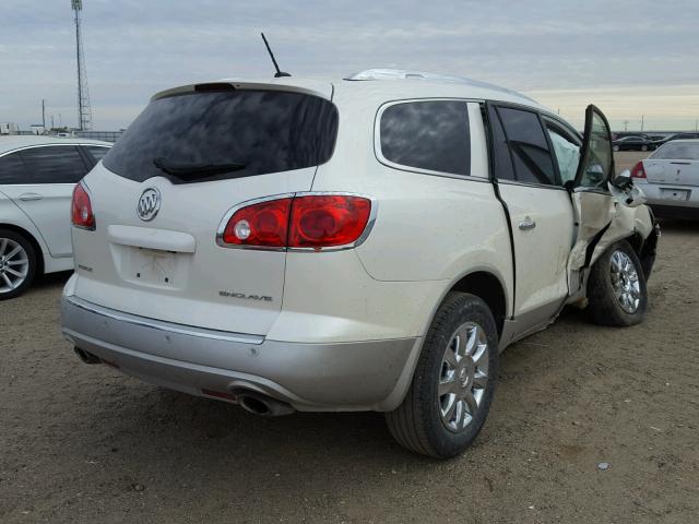 5GAKRCED1CJ102791 - 2012 BUICK ENCLAVE WHITE photo 4