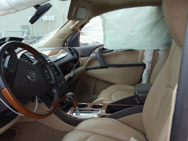 5GAKRCED1CJ102791 - 2012 BUICK ENCLAVE WHITE photo 5