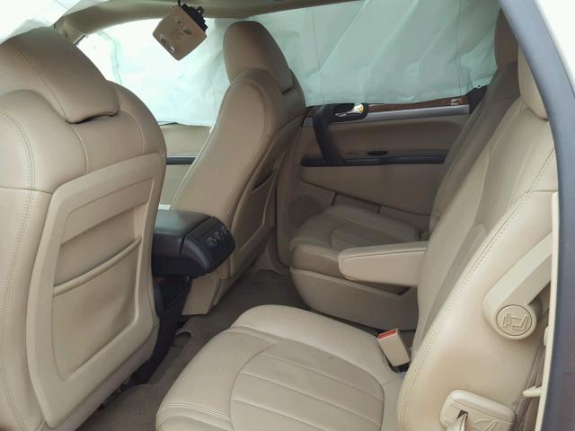 5GAKRCED1CJ102791 - 2012 BUICK ENCLAVE WHITE photo 6