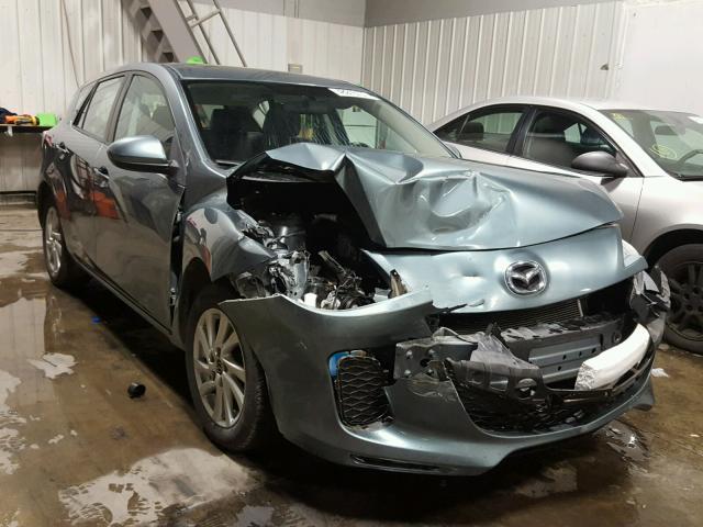 JM1BL1M76D1730590 - 2013 MAZDA 3 I BLUE photo 1