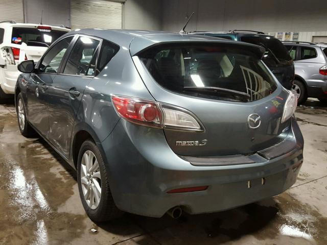 JM1BL1M76D1730590 - 2013 MAZDA 3 I BLUE photo 3