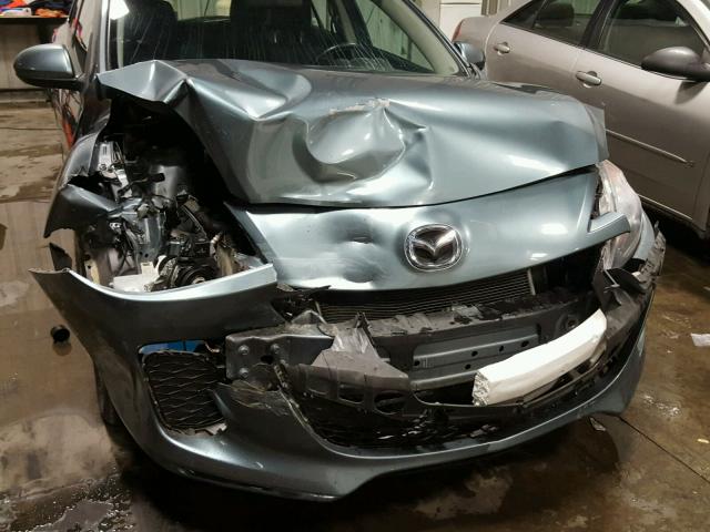 JM1BL1M76D1730590 - 2013 MAZDA 3 I BLUE photo 9